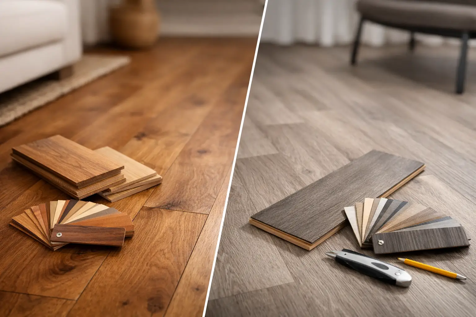 Hardwood vs Vinyl Flooring: Which Fits Your Home?